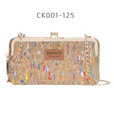Wood Grain Handbag Women Shoulder Messenger Bag Crossbody Bag