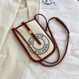 Mini Canvas Mobile Phone Bag Ladies Small Bag All-match Female Bag