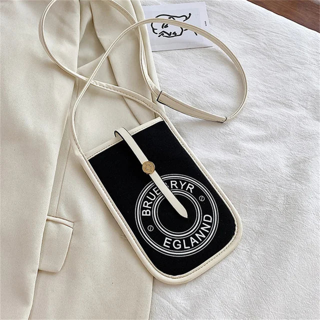 Mini Canvas Mobile Phone Bag Ladies Small Bag All-match Female Bag