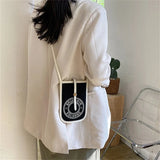 Mini Canvas Mobile Phone Bag Ladies Small Bag All-match Female Bag