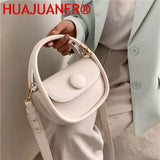 Women's Mini PU Leather Crossbody Bag Shoulder Tote Handbag Purse