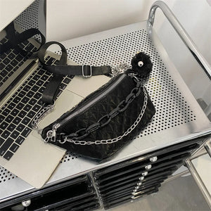 Nylon Women's Shoulder Bag Chain Crossbody Handbag