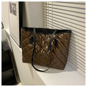 Nylon Shoulder Bag Crossbody Handbag