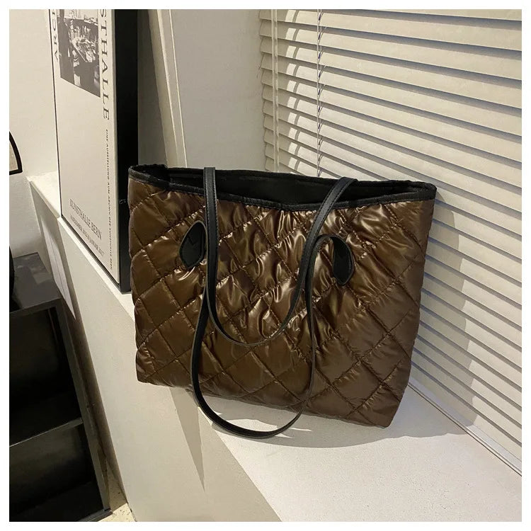 Nylon Shoulder Bag Crossbody Handbag