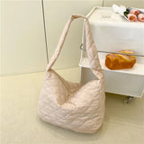 Nylon Women's Shoulder Bag Crossbody Handbag Large Flap