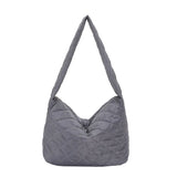 Nylon Women's Shoulder Bag Crossbody Handbag Large Flap