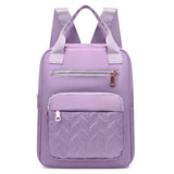 Nylon Women's Backpack School Bag Large Capacity Travel Bag