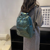 Nylon Women's Backpack School Bag Versatile Travel Bag