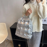 Nylon Women's Backpack School Bag Versatile Travel Bag