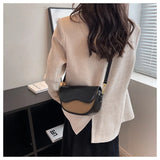 Women's Shoulder Bag Chain Crossbody Saddle Handbag