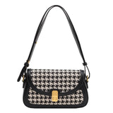 Lock Crossbody Bag Flap Handbag Women's Shoulder Bag