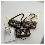 Lock Crossbody Bag Flap Handbag Women's Shoulder Bag