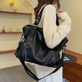 Women's Crossbody Bag PU Leather Shoulder Messenger Tote Handbag