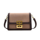 PU Leather Women's Crossbody Bag Retro Messenger Bag