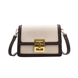 PU Leather Women's Crossbody Bag Retro Messenger Bag