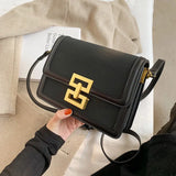 PU Leather Women's Crossbody Bag Retro Messenger Bag