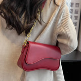 Women's Crossbody Shoulder Bag PU Leather Handbag