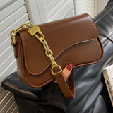 Women's Crossbody Shoulder Bag PU Leather Handbag