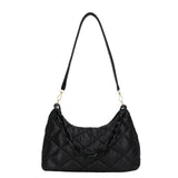 Half Moon Crossbody Bag Chain Shoulder Handbag