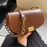 PU Leather Women's Crossbody Handbag Shoulder Purse