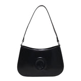 Stylish PU Leather Crossbody Bag with Colorful Strap