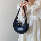 Half Moon Crossbody Handbag Shoulder Bag