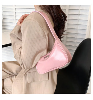 PU Leather Women's Shoulder Bag Crossbody Small Square Handbag