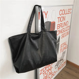PU Leather Women's Shoulder Bag Handbag Large Capacity Tote Bag