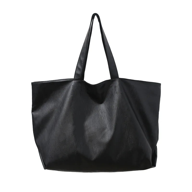 PU Leather Women's Shoulder Bag Handbag Large Capacity Tote Bag
