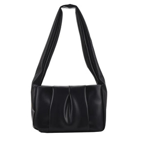 PU Leather Women's Shoulder Bag Handbag Small Cloud Crossbody Bag