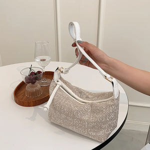 PU Leather Women's Small Square Shoulder Bag for Everyday