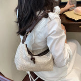 PU Leather Women's Small Square Shoulder Bag for Everyday
