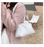 Small Square Crossbody Bag for Women PU Leather Shoulder Handbag