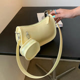 Small Crossbody Bag for Women - Classic Square Design