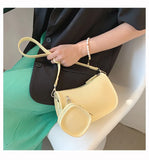 Small Crossbody Bag for Women - Classic Square Design