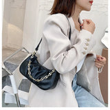 PU Leather Small Square Crossbody Bag for Women