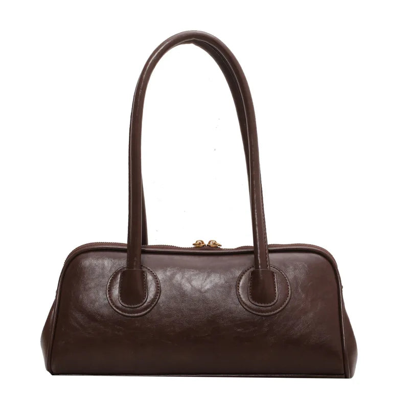 PU Leather Women's Shoulder Bag Handbag Vintage Retro Pillow Bag