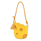 PU Leather Women's Shoulder Bag Tassel Crossbody Bag Handbag