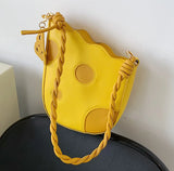 PU Leather Women's Shoulder Bag Tassel Crossbody Bag Handbag