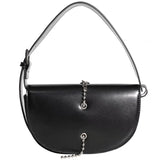 Tassel Crossbody Bag PU Leather Saddle Handbag