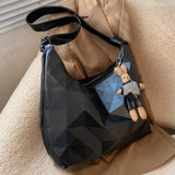 Tassel Handbag Half Moon Crossbody Bag