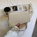 Retro Chain Handbag Small Square Crossbody Bag
