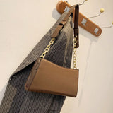 Retro Chain Handbag Small Square Crossbody Bag