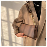 Retro Chain Handbag Small Square Crossbody Bag