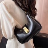 Retro Lock Crossbody Bag Women's Shoulder Bag