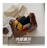 Retro Lock Crossbody Bag Women's Shoulder Bag