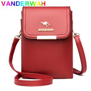 Mini Crossbody Bags for Women High Leather Messenger Bags