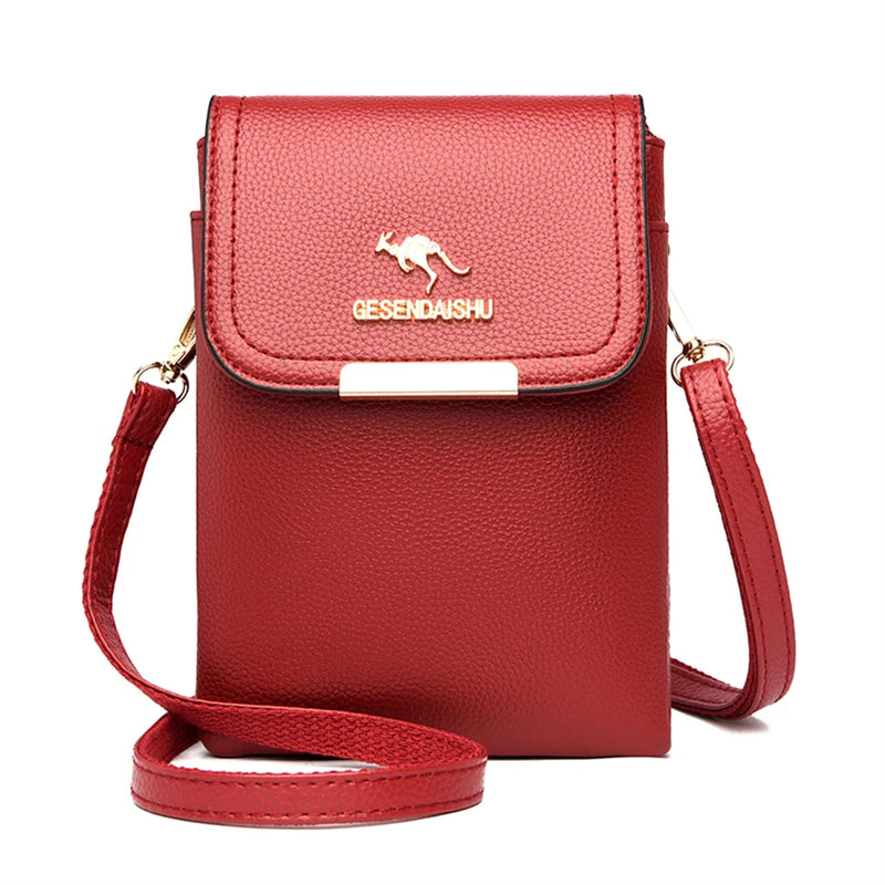 Mini Crossbody Bags for Women High Leather Messenger Bags