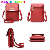 Mini Crossbody Bags for Women High Leather Messenger Bags
