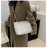 Quilted Shoulder Bag Chain Crossbody Handbag